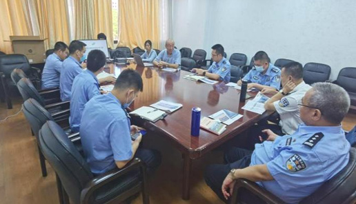 总经理赵柏成带队访问阳江市公安局
